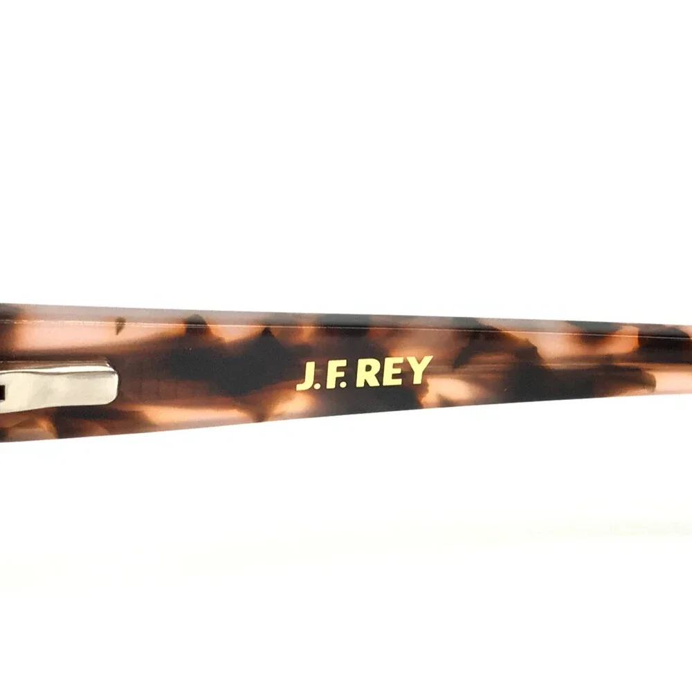 J.F. Rey Sunglasses AMANDA 9893 Brown Pink Tortoise with Brown Polarized Lenses